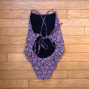 Jolyn 34 Onsie “Mateo” Floral Print tie back